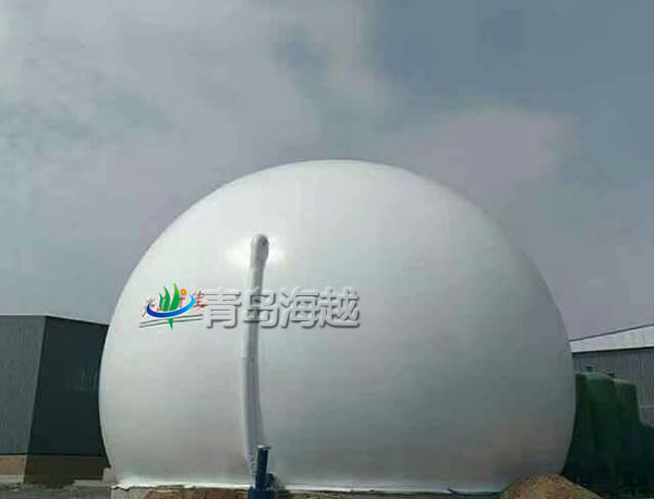 河北省唐山市秸稈生物質(zhì)氣化發(fā)電雙膜儲氣罐項目